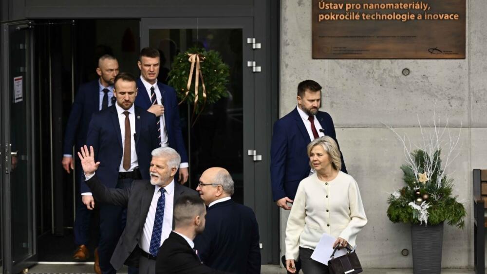 Prezident Pavel na univerzitě v Liberci, foto: Artur Irma